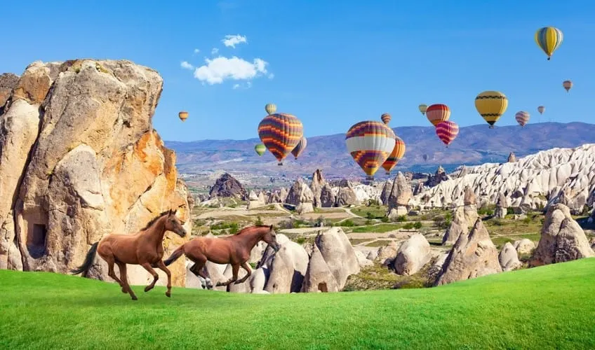 كبادوكيا مدينة المناطيد و الالوان و المغامرات - ترافليون للسفر والسياحة